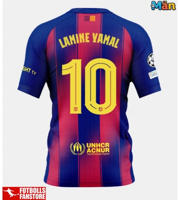 Barcelona Lamine Yamal #10 Hemmatröja 2025-26 Kortärmad